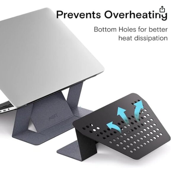 MOFT Laptop Stand for Desk, Adhesive Laptop Stand - Picture 6 of 7
